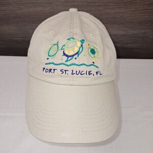 Port Saint Lucie Florida Adjustable Baseball Hat One Size